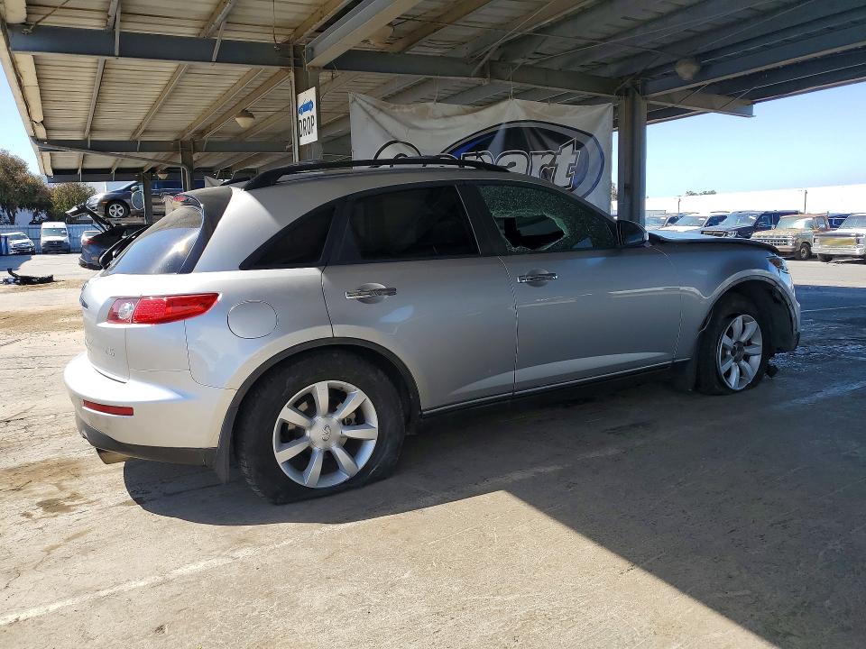 Aukcja sprzedaży 2003 Infiniti Fx35, vin: JNRAS08W23X205287, numer aukcji: 59188316
