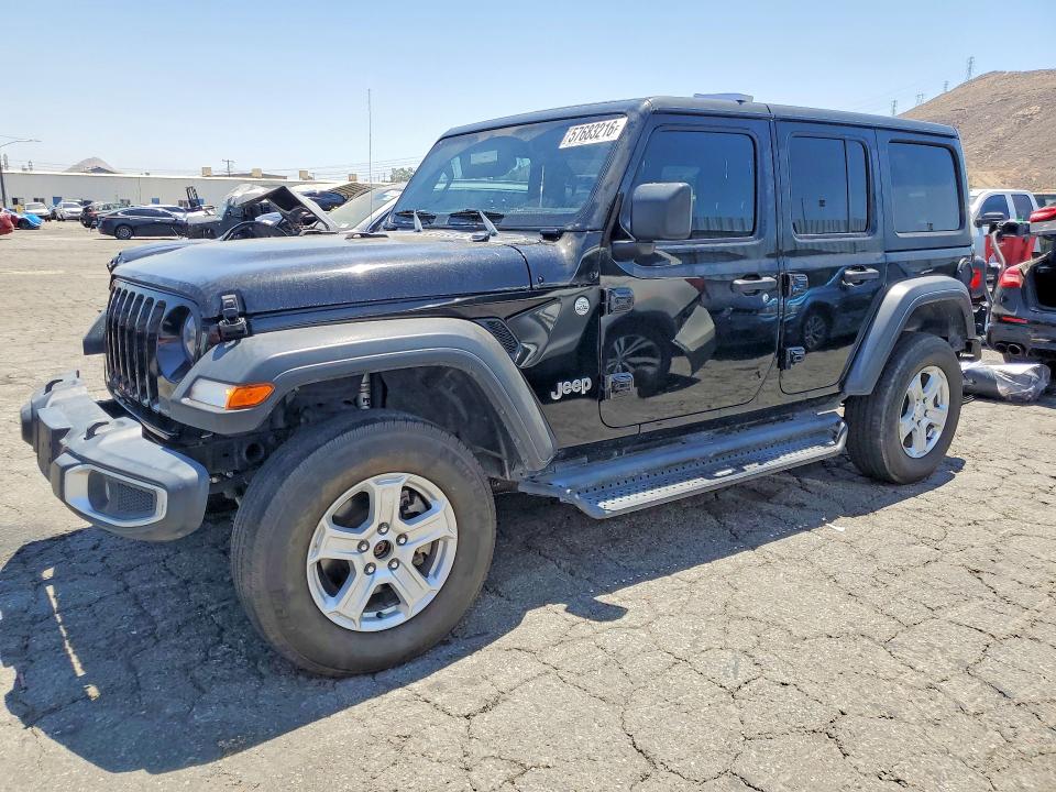 2020 Jeep Wrangler Unlimited მანქანა იყიდება აუქციონზე, vin: 1C4HJXDNXLW198165, აუქციონის ნომერი: 57683216