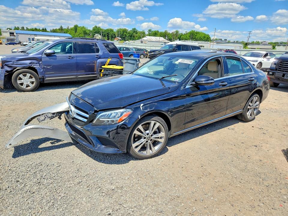 2019 Mercedes-benz C მანქანა იყიდება აუქციონზე, vin: 55SWF8EB7KU316631, აუქციონის ნომერი: 55572296