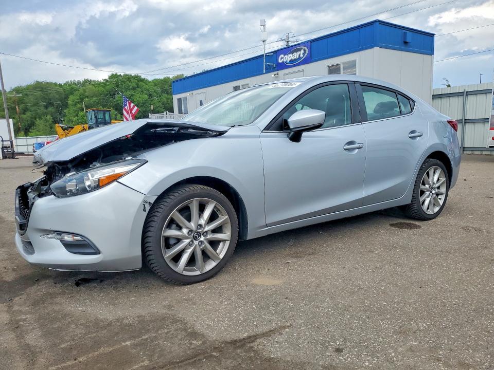 2017 Mazda 3 მანქანა იყიდება აუქციონზე, vin: 3MZBN1V73HM135131, აუქციონის ნომერი: 56295086