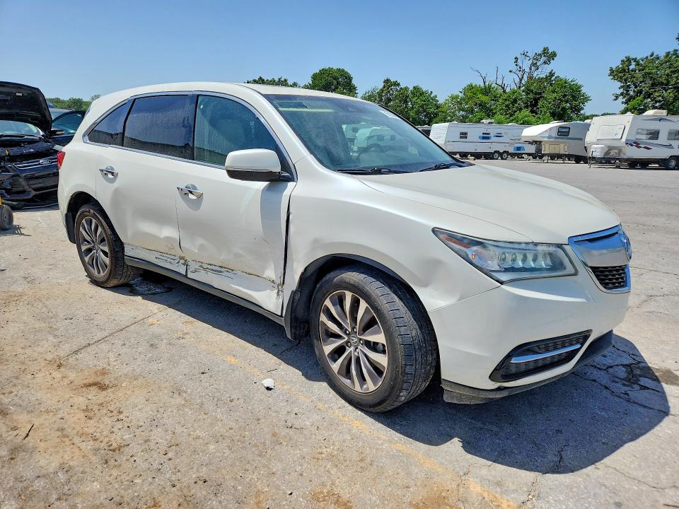 85620845 :رقم المزاد ، 5FRYD4H45GB011849 vin ، 2016 Acura Mdx مزاد بيع