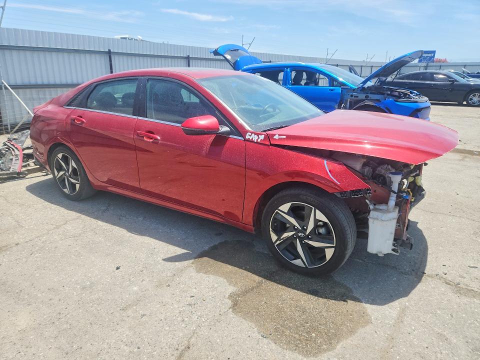 55966606 :رقم المزاد ، KMHLN4AJ5PU036293 vin ، 2023 Hyundai Elantra مزاد بيع
