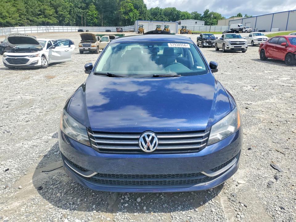 57938956 :رقم المزاد ، 1VWAS7A38EC031256 vin ، 2014 Volkswagen Passat مزاد بيع
