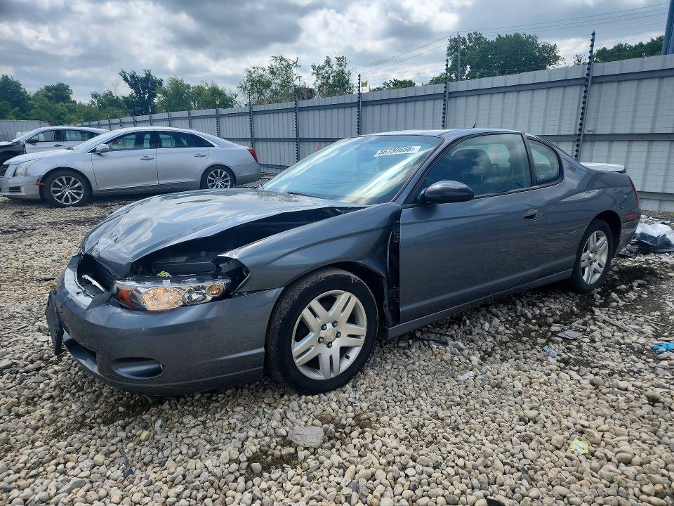 Aukcja sprzedaży 2006 Chevrolet Monte Carlo, vin: 2G1WN151169396076, numer aukcji: 55730656