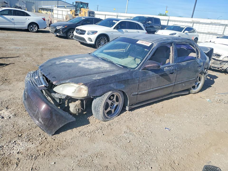 47661666 :رقم المزاد ، 1HGEJ6670YL059359 vin ، 2000 Honda Civic مزاد بيع