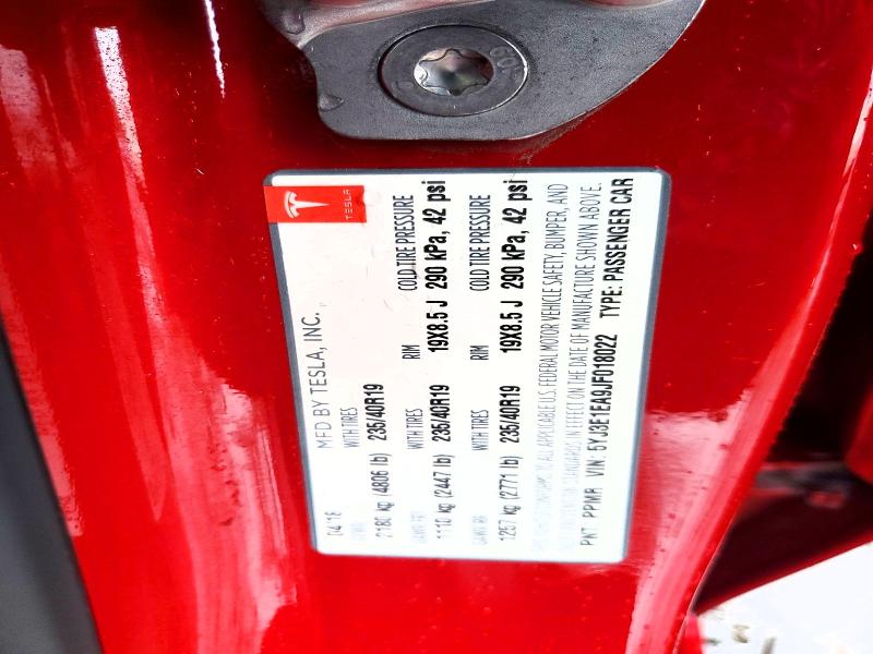 Продажа на аукционе авто 2018 Tesla Model 3, vin: 5YJ3E1EA9JF018022, номер лота: 56025796