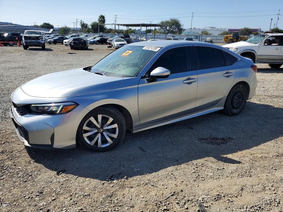 2025 Honda Civic მანქანა იყიდება აუქციონზე, vin: 2HGFE2F22SH580724, აუქციონის ნომერი: 55921236