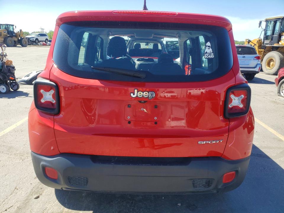 Продажа на аукционе авто 2016 Jeep Renegade, vin: ZACCJAAT6GPD57888, номер лота: 57502776