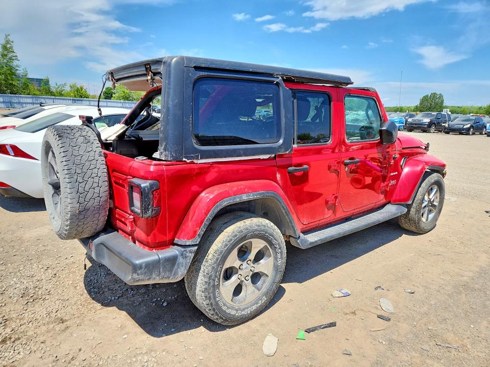 Продажа на аукционе авто 2018 Jeep Wrangler Unlimited, vin: 1C4HJXEG0JW216203, номер лота: 56851286