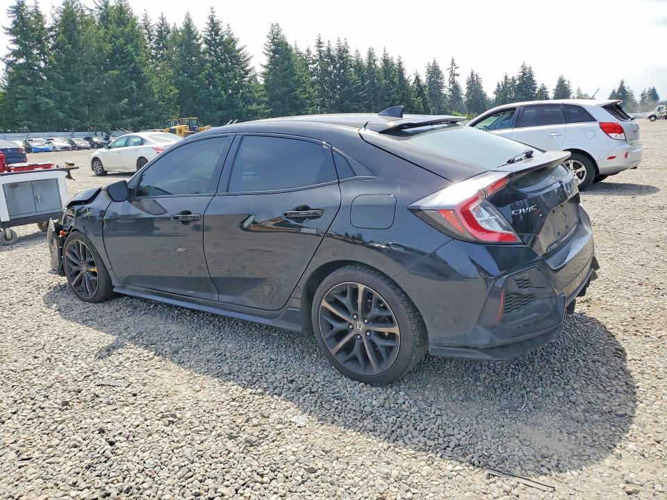 58468586 :رقم المزاد ، SHHFK7H40MU409609 vin ، 2021 Honda Civic مزاد بيع