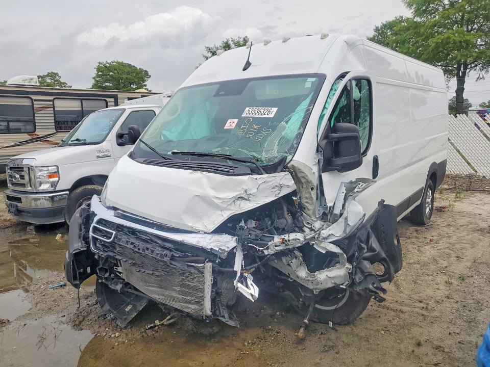 53536326 :رقم المزاد ، 3C6MRVJG9RE123047 vin ، 2024 Ram Promaster 3500 مزاد بيع