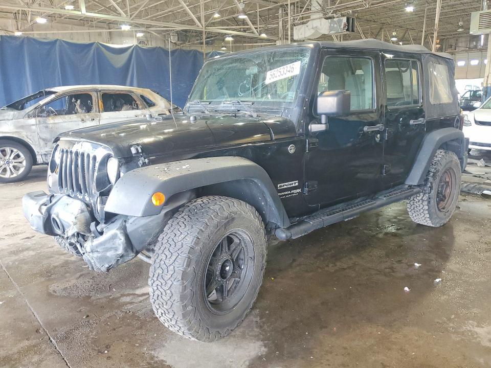 Продажа на аукционе авто 2018 Jeep Wrangler Unlimited, vin: 1C4BJWDG9JL848846, номер лота: 56253346