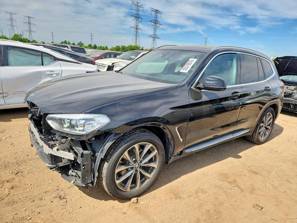 2019 Bmw X3 მანქანა იყიდება აუქციონზე, vin: 5UXTR9C59KLR09756, აუქციონის ნომერი: 55579976