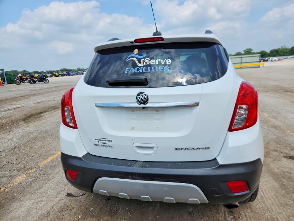 2016 Buick Encore მანქანა იყიდება აუქციონზე, vin: KL4CJASB7GB611960, აუქციონის ნომერი: 56575046