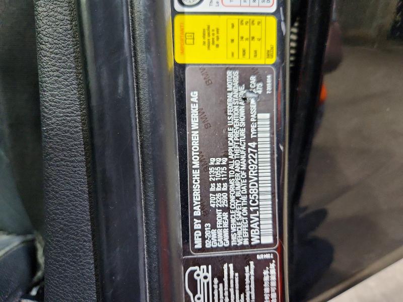 Aukcja sprzedaży 2013 Bmw X1, vin: WBAVL1C58DVR92274, numer aukcji: 97683515