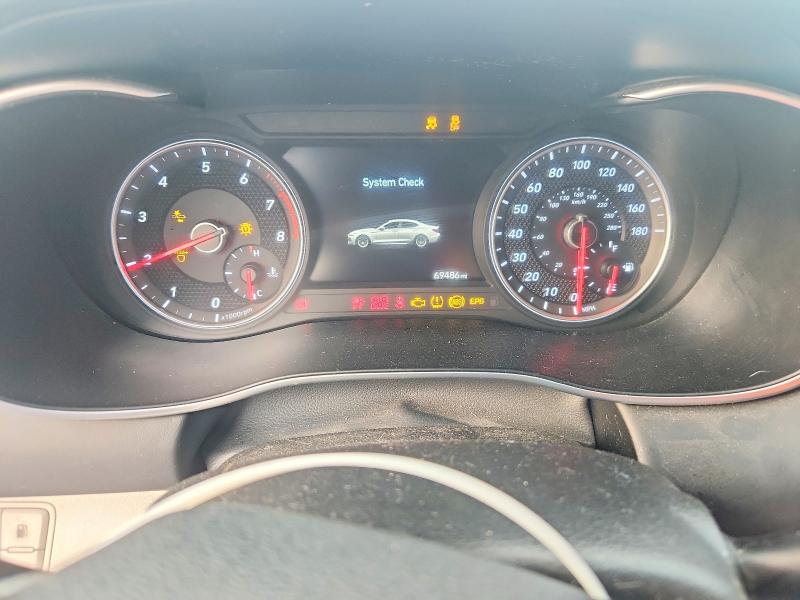 58934026 :رقم المزاد ، KMTG44LAXKU022468 vin ، 2019 Genesis G70 مزاد بيع