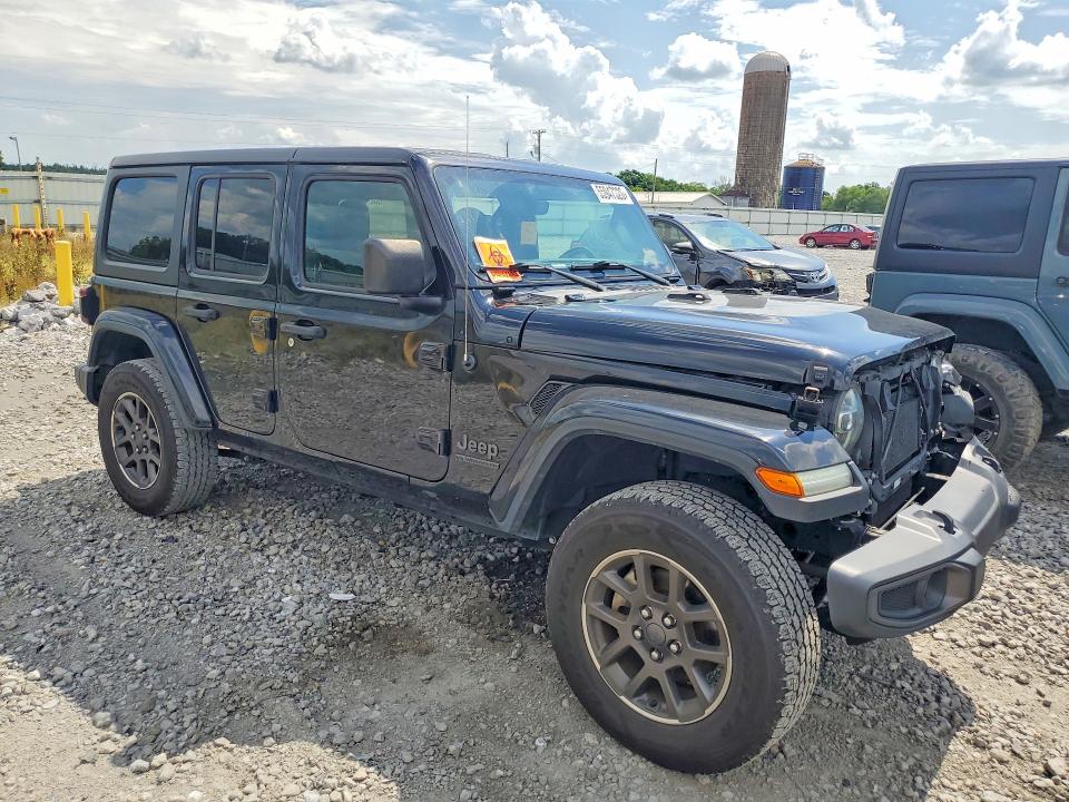 2021 Jeep Wrangler Unlimited მანქანა იყიდება აუქციონზე, vin: 1C4HJXDG3MW616956, აუქციონის ნომერი: 55947326