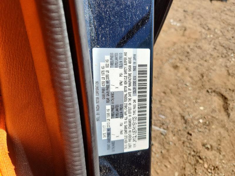 Продажа на аукционе авто 2017 Mazda 6, vin: JM1GL1U57H1151103, номер лота: 56602936