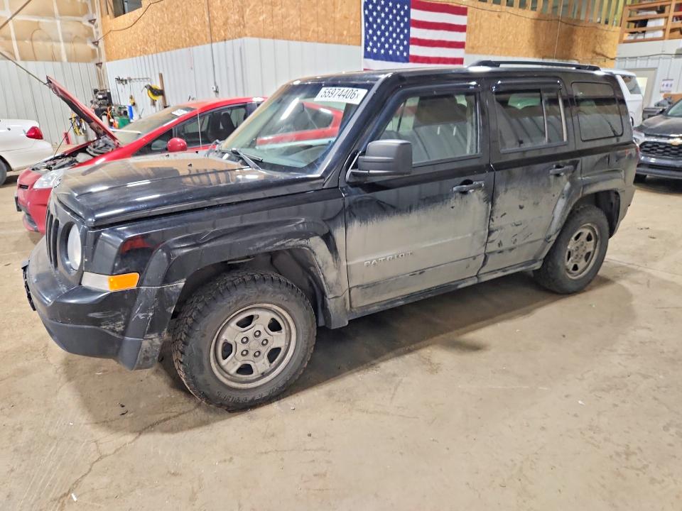 2013 Jeep Patriot მანქანა იყიდება აუქციონზე, vin: 1C4NJRBB4DD127399, აუქციონის ნომერი: 55974406