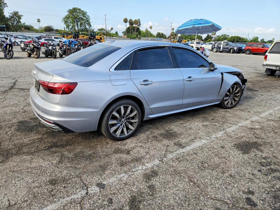 Продажа на аукционе авто 2020 Audi A4, vin: WAUGMAF48LN008564, номер лота: 58605586