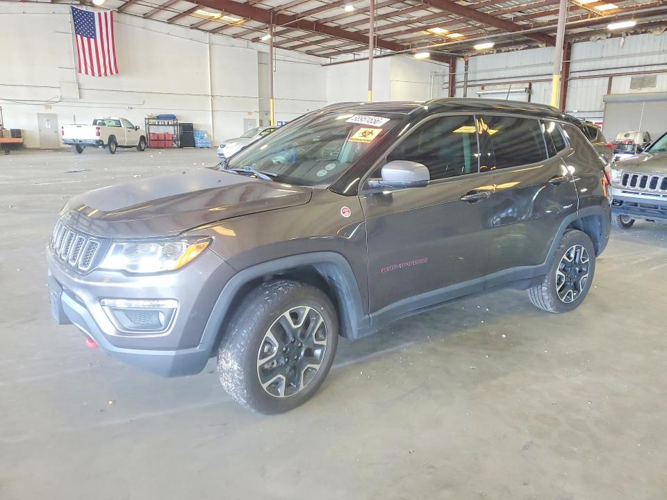 2019 Jeep Compass მანქანა იყიდება აუქციონზე, vin: 3C4NJDDB5KT790553, აუქციონის ნომერი: 58951556