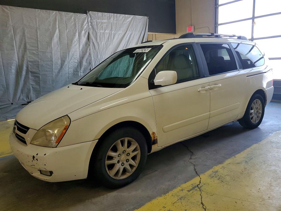 2007 Kia Sedona მანქანა იყიდება აუქციონზე, vin: KNDMB233X76122787, აუქციონის ნომერი: 58062426
