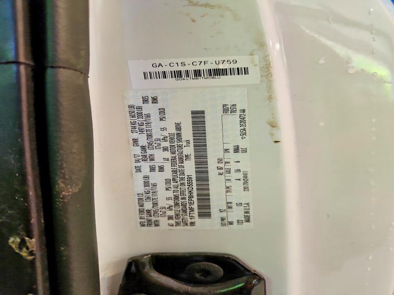 Aukcja sprzedaży 2017 Ford F150, vin: 1FTMF1EP8HKD55591, numer aukcji: 56484936