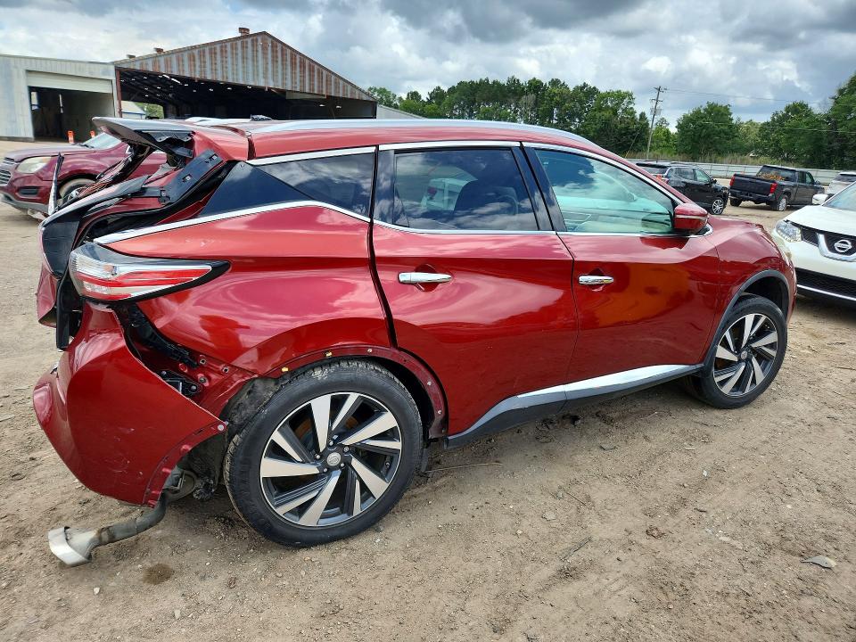 2015 Nissan Murano მანქანა იყიდება აუქციონზე, vin: 5N1AZ2MG1FN260895, აუქციონის ნომერი: 55604306
