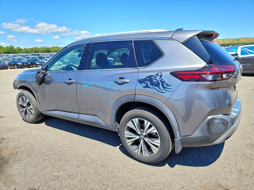 56818936 :رقم المزاد ، 5N1AT3BB2MC673433 vin ، 2021 Nissan Rogue مزاد بيع