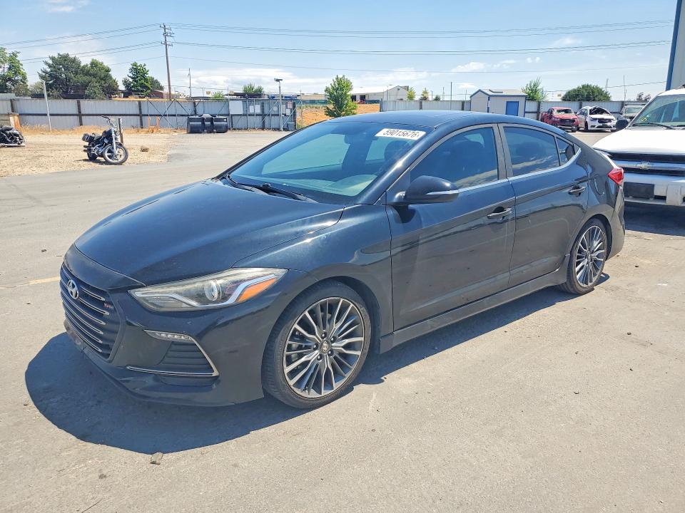 Продажа на аукционе авто 2018 Hyundai Elantra, vin: KMHD04LB5JU451775, номер лота: 59015676