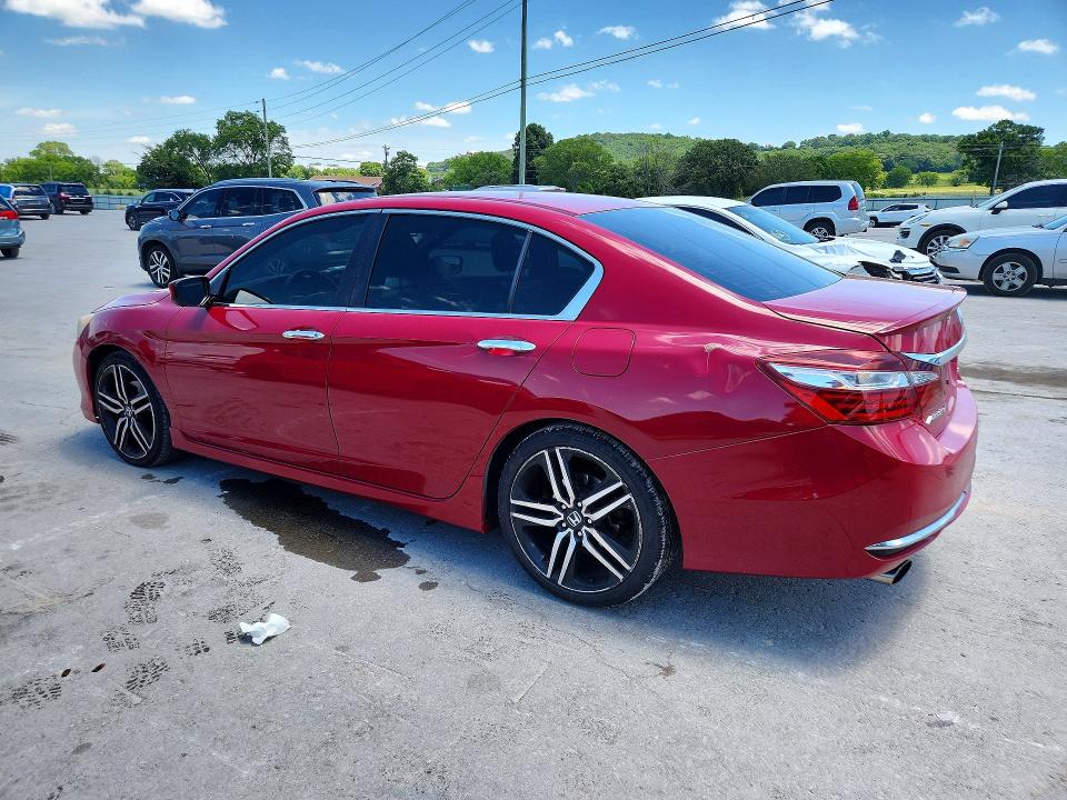 57871776 :رقم المزاد ، 1HGCR2E50HA092589 vin ، 2017 Honda Accord مزاد بيع