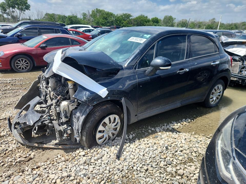 2017 Fiat 500x მანქანა იყიდება აუქციონზე, vin: ZFBCFXAB2HP598019, აუქციონის ნომერი: 55790296