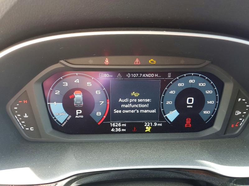2025 Audi Q3 მანქანა იყიდება აუქციონზე, vin: WA1EECF30S1109270, აუქციონის ნომერი: 57702846
