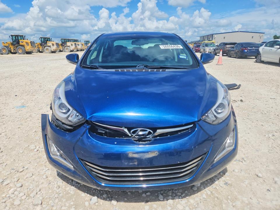 2016 Hyundai Elantra მანქანა იყიდება აუქციონზე, vin: KMHDH4AE6GU551849, აუქციონის ნომერი: 56056436