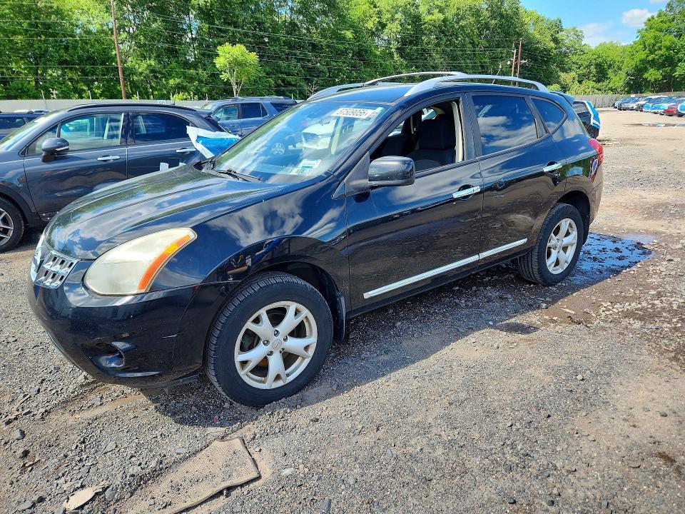57509056 :رقم المزاد ، JN8AS5MV6BW669119 vin ، 2011 Nissan Rogue مزاد بيع