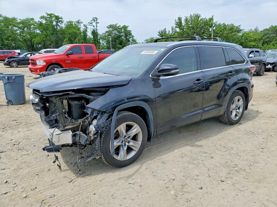 55938466 :رقم المزاد ، 5TDDKRFH3GS292814 vin ، 2016 Toyota Highlander مزاد بيع