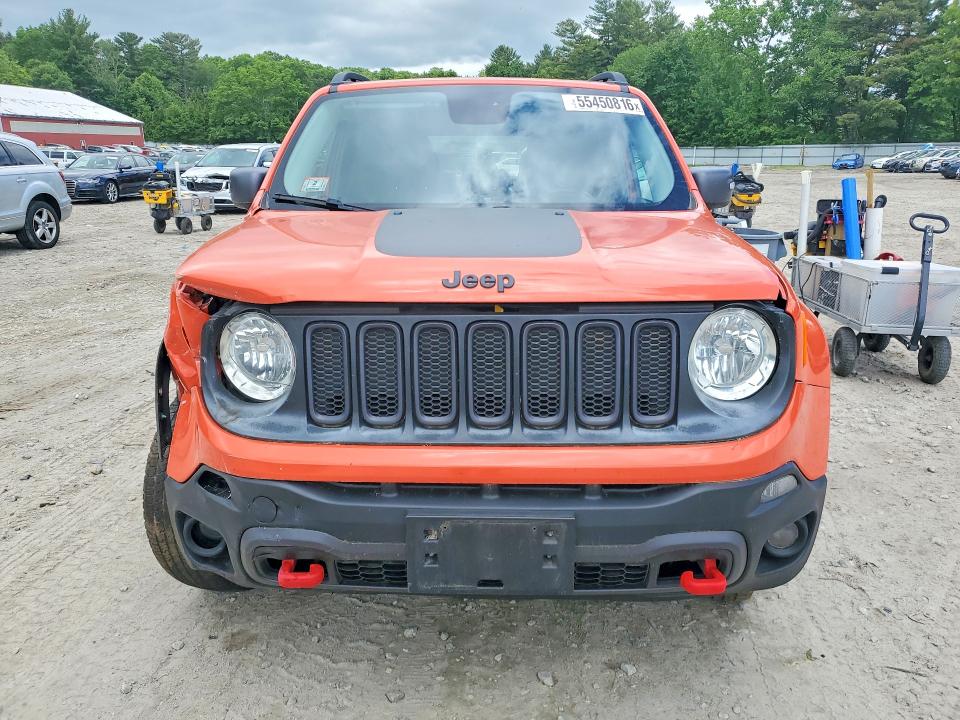 2016 Jeep Renegade მანქანა იყიდება აუქციონზე, vin: ZACCJBCT2GPC92279, აუქციონის ნომერი: 55450816