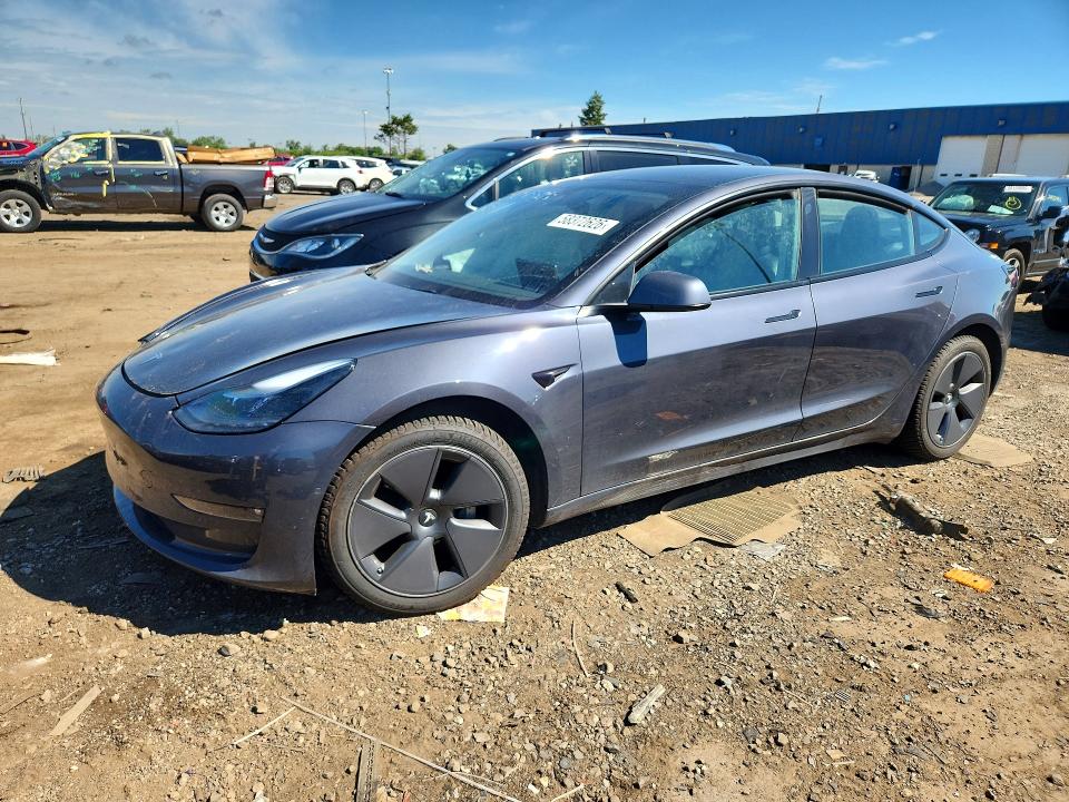Aukcja sprzedaży 2022 Tesla Model 3, vin: 5YJ3E1EB5NF203571, numer aukcji: 58372626
