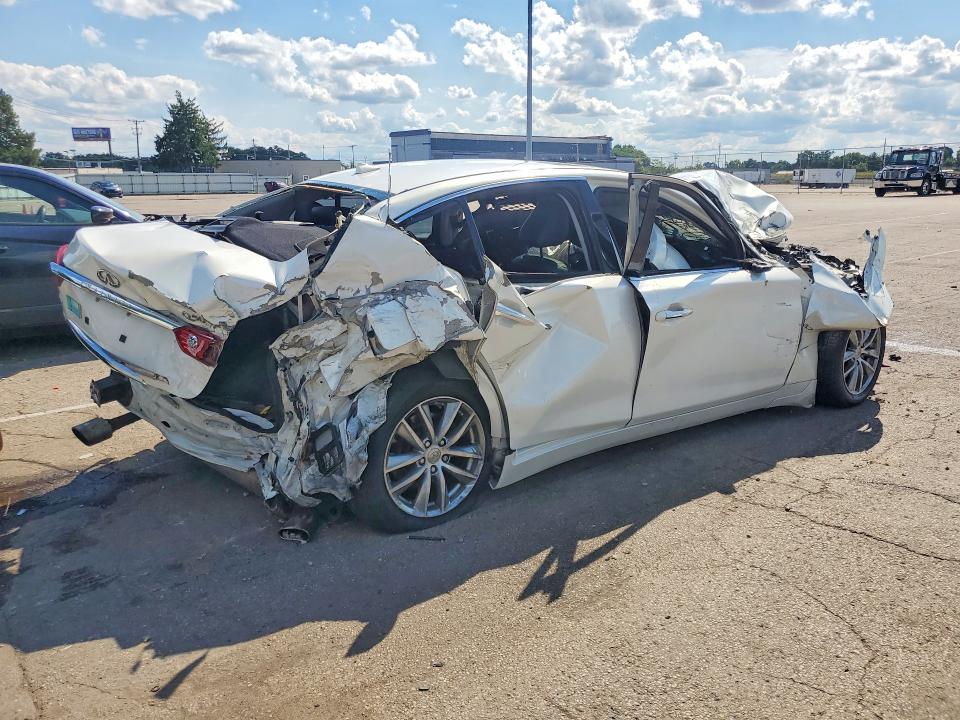 Продаж на аукціоні авто 2014 Infiniti Q50, vin: JN1BV7AR3EM695349, номер лоту: 58443086