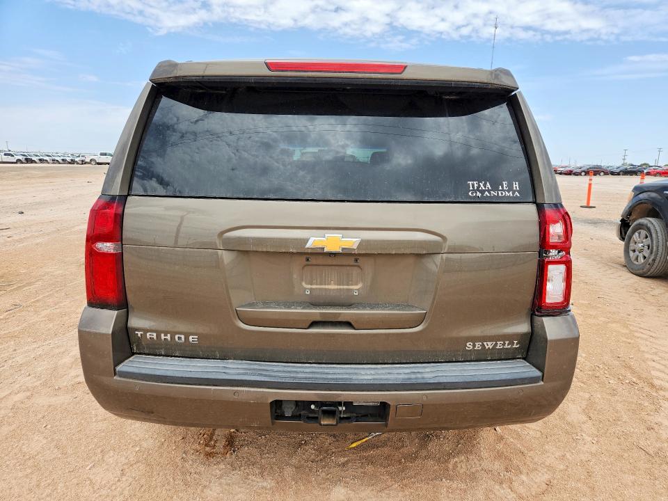 59133346 :رقم المزاد ، 1GNSCBKC6GR200638 vin ، 2016 Chevrolet Tahoe مزاد بيع