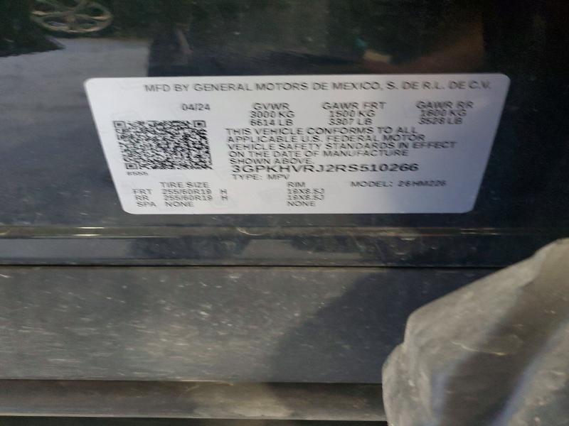 56286006 :رقم المزاد ، 3GPKHVRJ2RS510266 vin ، 2024 Honda Prologue مزاد بيع
