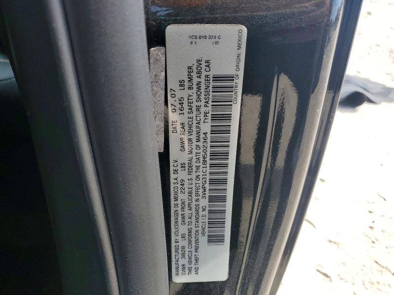 Продаж на аукціоні авто 2008 Volkswagen Beetle, vin: 3VWPG31C18M502364, номер лоту: 55914356