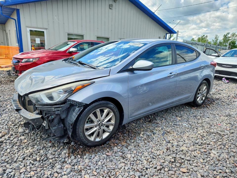57956606 :رقم المزاد ، 5NPDH4AE6FH629012 vin ، 2015 Hyundai Elantra مزاد بيع