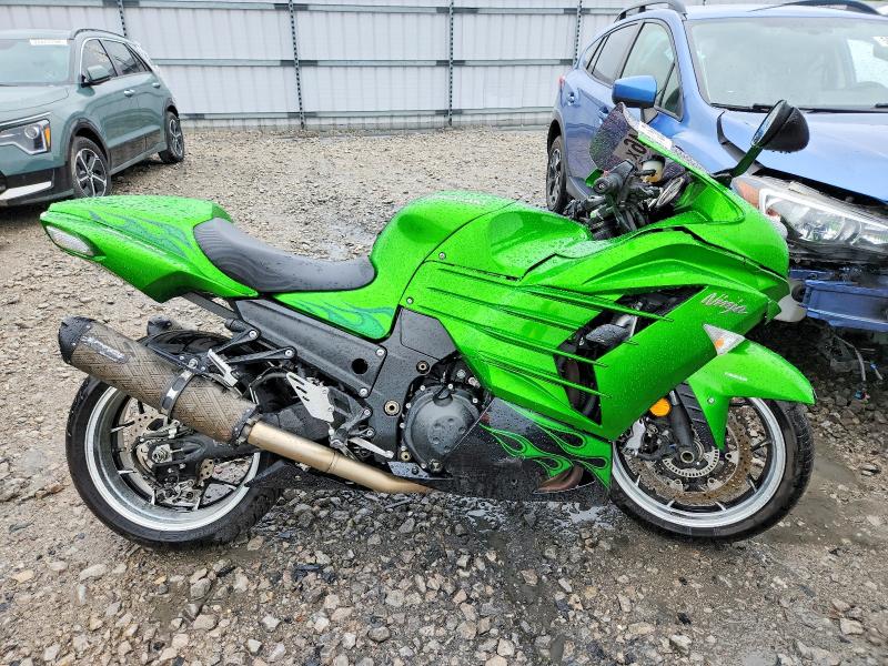 58554046 :رقم المزاد ، JKBZXNE12CA004735 vin ، 2012 Kawasaki Zx1400 مزاد بيع