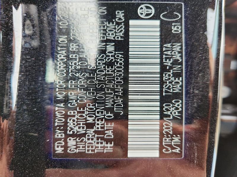56940116 :رقم المزاد ، JTDAFAAF0R3005691 vin ، 2024 Toyota Crown مزاد بيع
