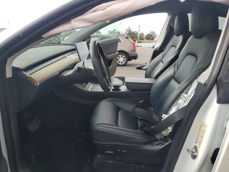 58029946 :رقم المزاد ، 5YJYGAEE2MF155021 vin ، 2021 Tesla Model Y مزاد بيع