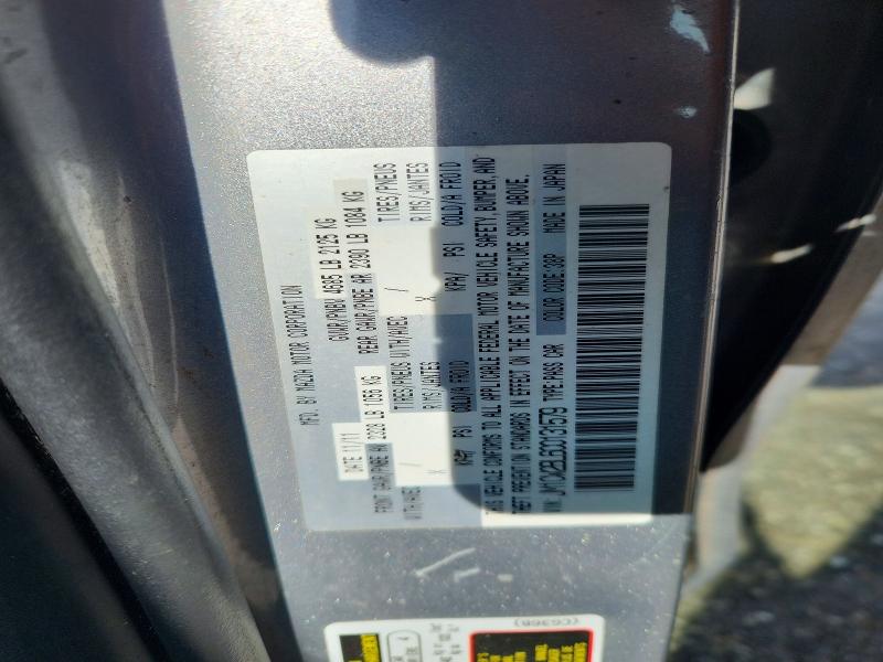 Aukcja sprzedaży 2012 Mazda 5, vin: JM1CW2BL6C0131579, numer aukcji: 57352286