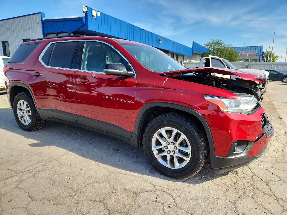 55542406 :رقم المزاد ، 1GNEVGKW0MJ128604 vin ، 2021 Chevrolet Traverse مزاد بيع