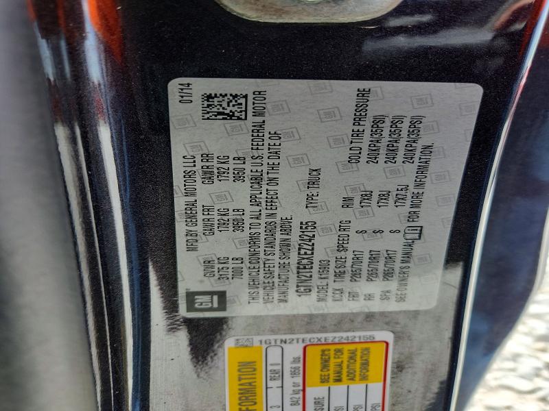 Продаж на аукціоні авто 2014 Gmc Sierra, vin: 1GTN2TECXEZ242155, номер лоту: 54833666