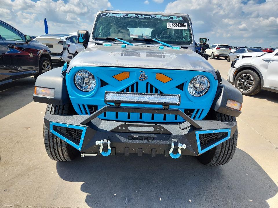 57384306 :رقم المزاد ، 1C4HJXDG3MW658866 vin ، 2021 Jeep Wrangler Unlimited مزاد بيع